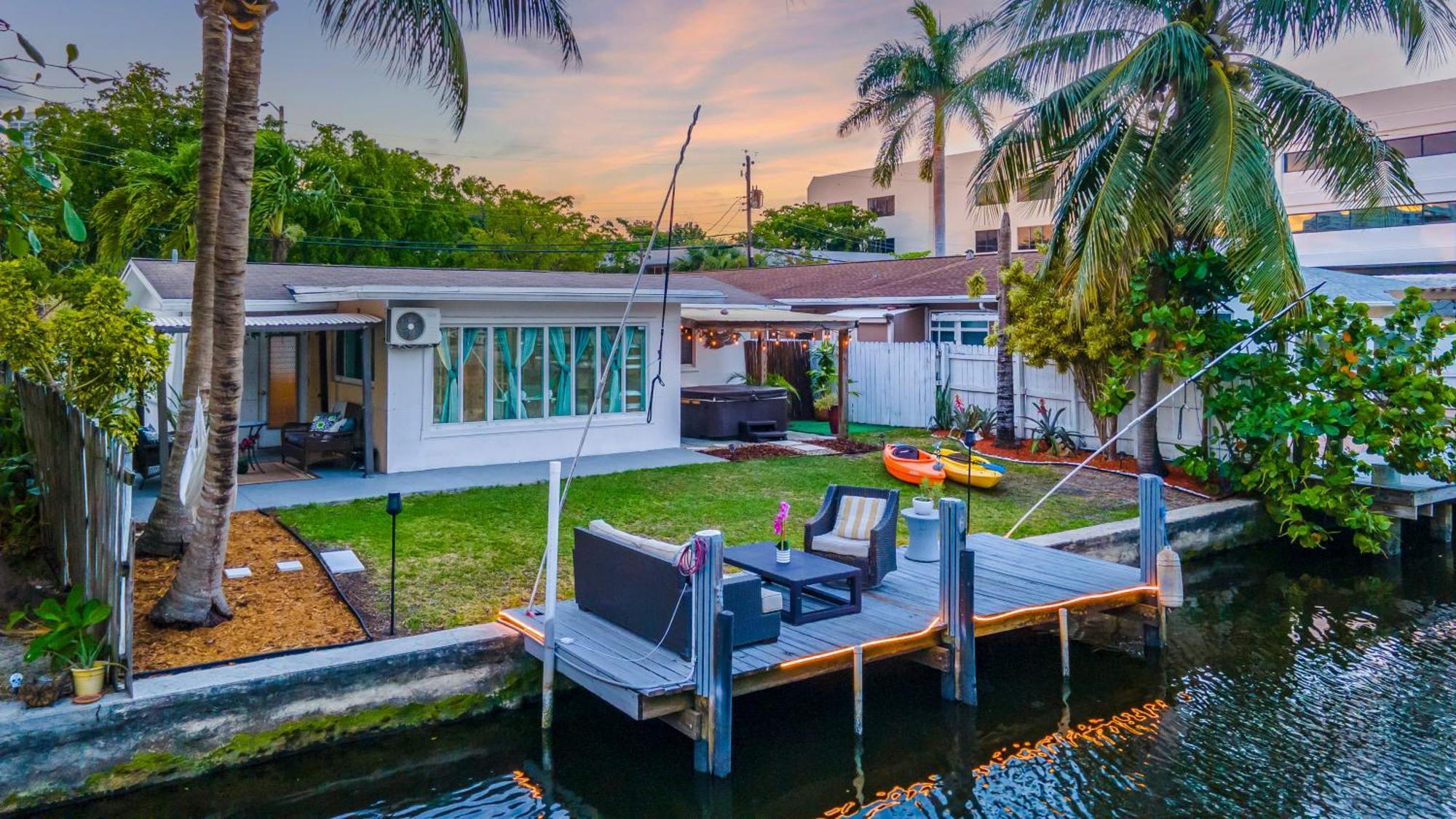 Riverwalk Villa I Private Dock & Hot Tub Φορτ Λόντερντεϊλ Εξωτερικό φωτογραφία